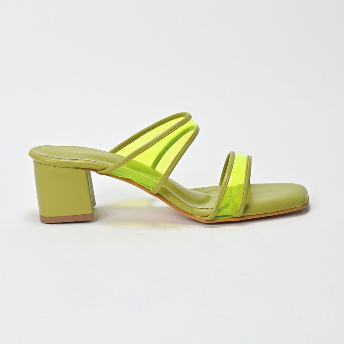 Buy SCENTRA Dania Neon Block Heels Online