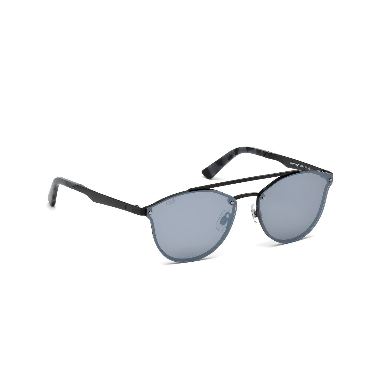 Web Eyewear Blue Metal Unisex Sunglasses WE0189 59 02C: Buy Web Eyewear ...