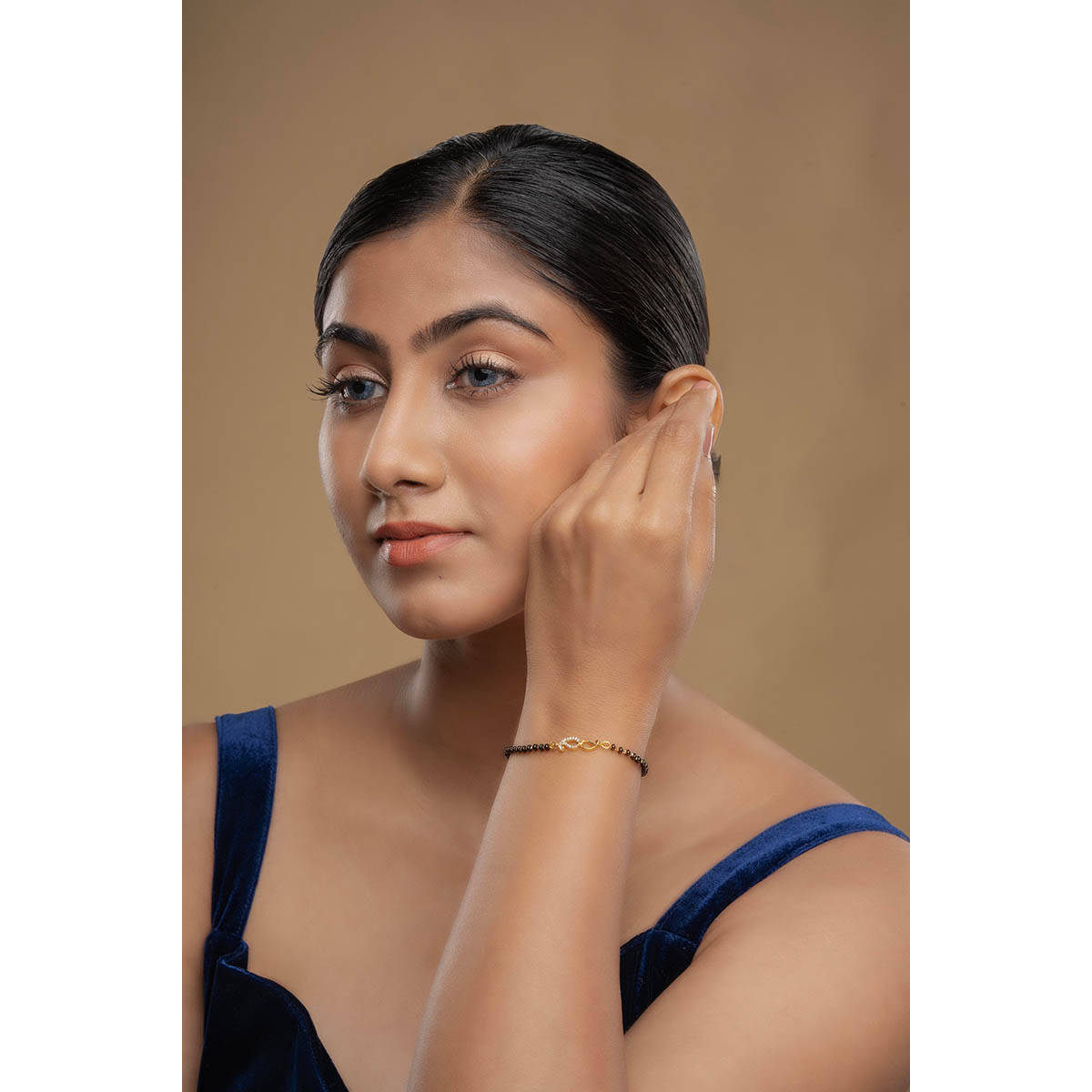 Sica Jewellery 925 Silver Kanthal Hand Mangalsutra Bracelet