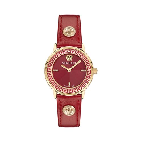 Versace watch women red clearance