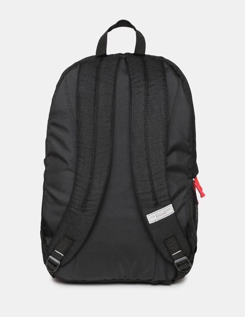 Buy Polo Black Brand Print Laptop Backpack Online