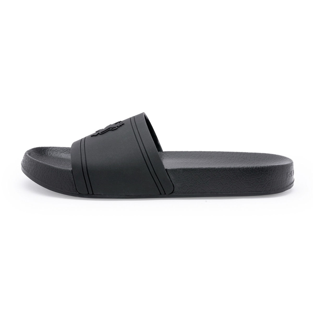 Red Tape Mens Solid Black Sliders: Buy Red Tape Mens Solid Black ...