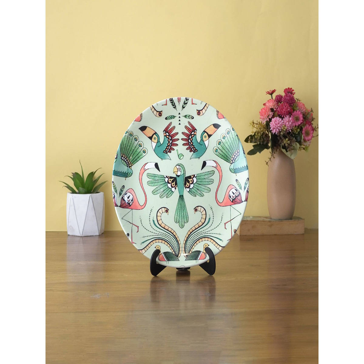 The Decor Mart Modern Birds Wall Plate