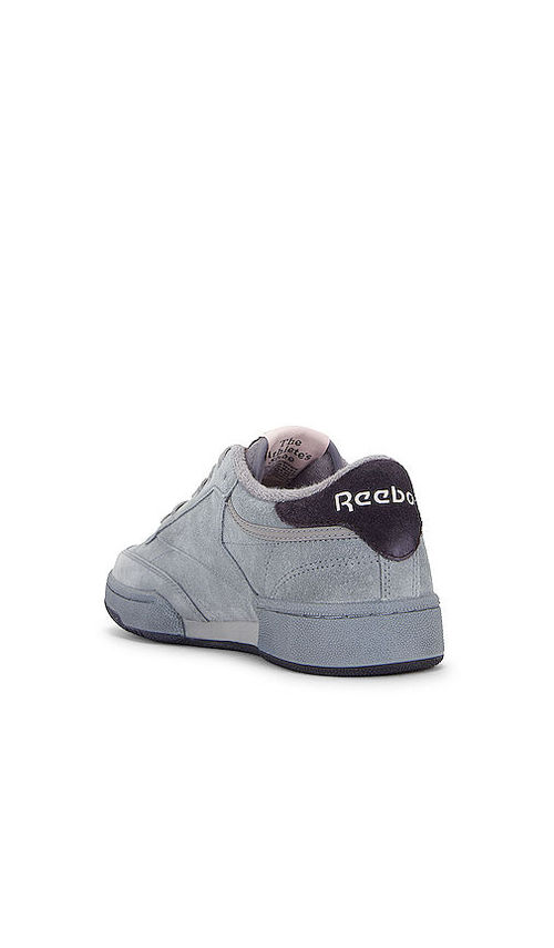 Reebok X Ngg Club C Sneaker In Light Grey Black
