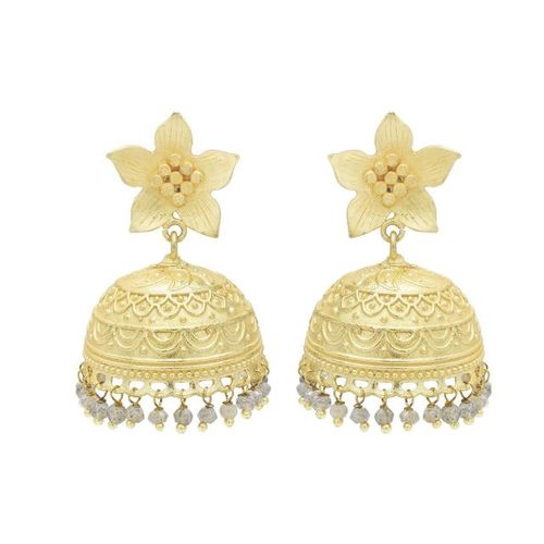 Amrutam Festive Jhumka With Labradorite Stones Buy Amrutam Festive Jhumka With Labradorite Stones Online At Best Price In India Nykaa