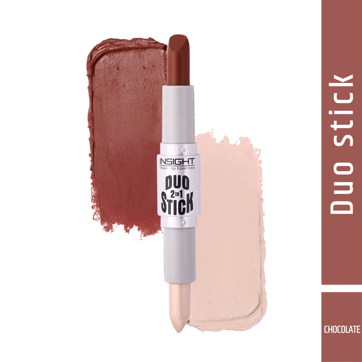 Insight Cosmetics Duo Stick Conceal Contour + Highlighter - 03 Chocolate