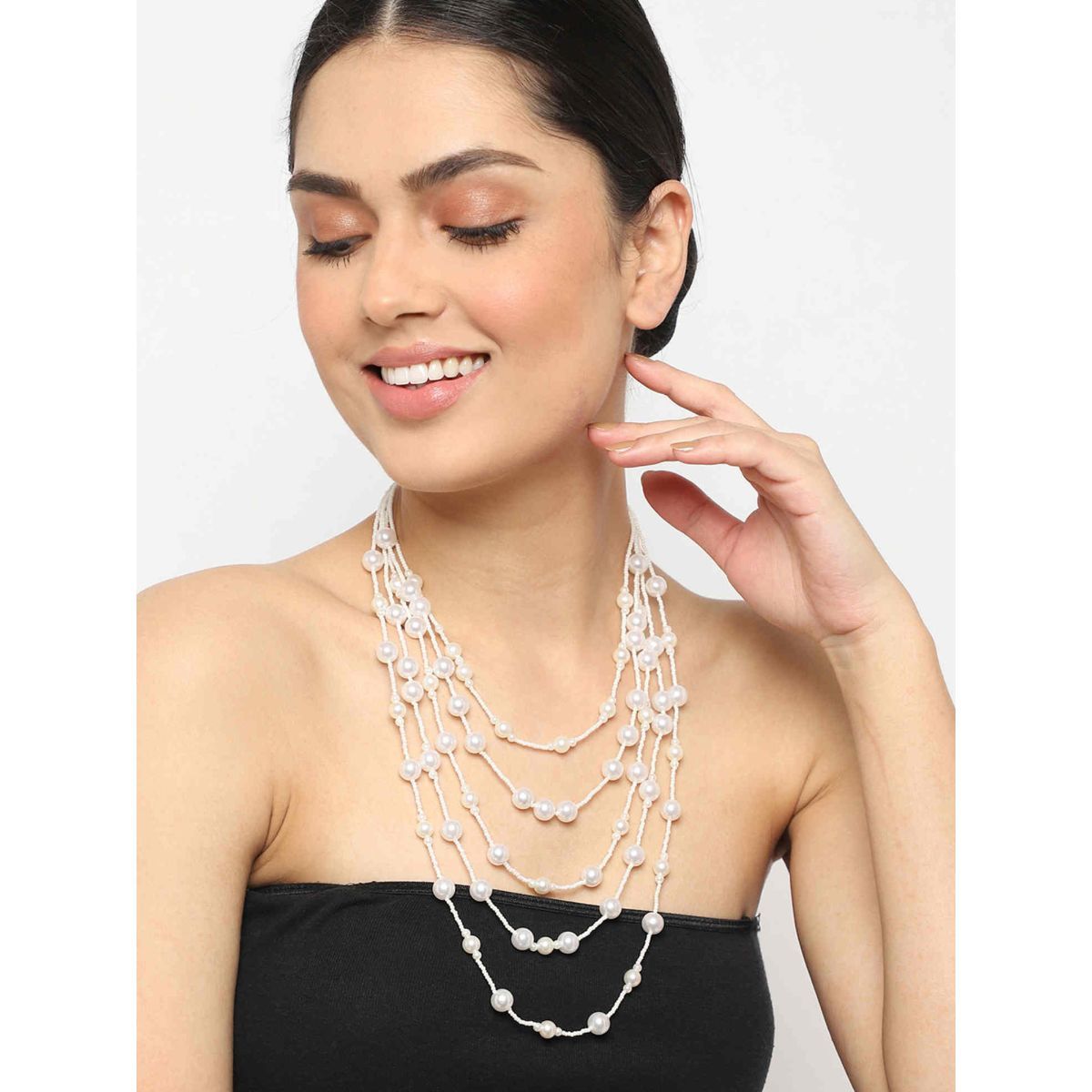 Runway Ritual Charlotte Pearl Necklace Buy Runway Ritual Charlotte
