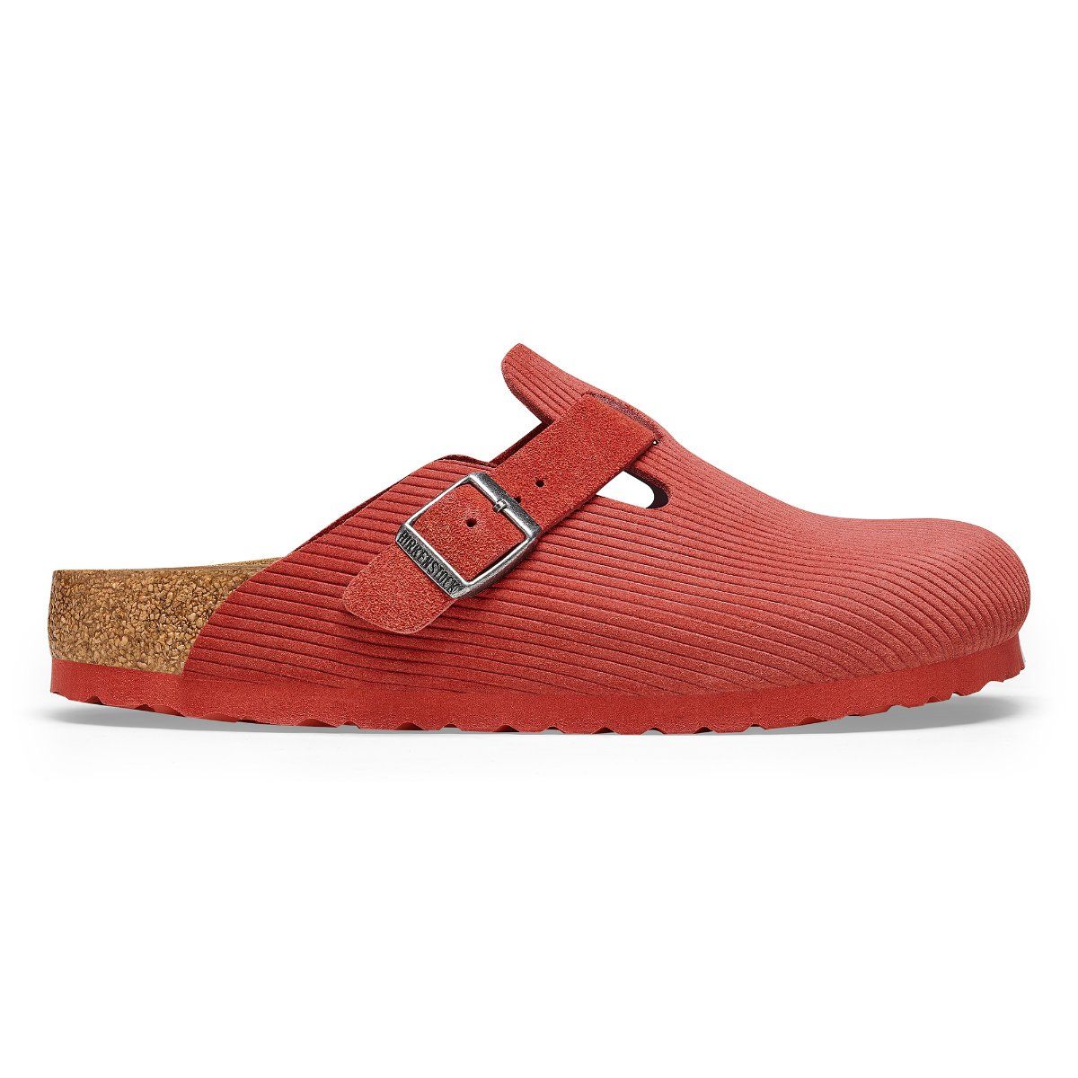 Birkenstock outlet red clogs