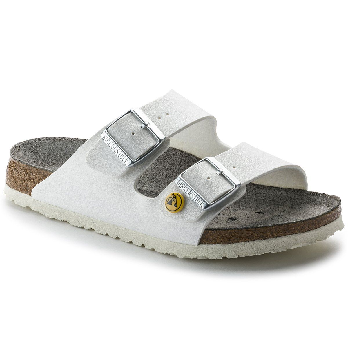 White two strap discount birkenstocks