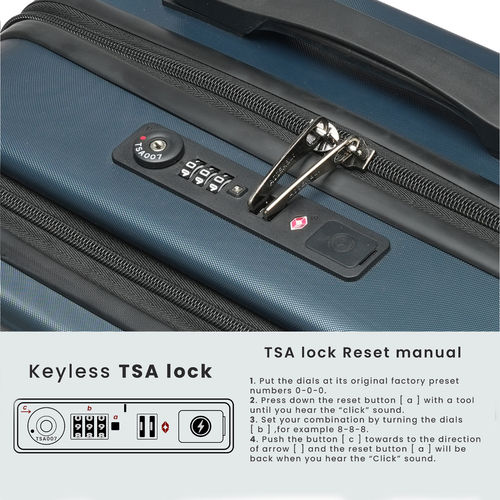 Buy Assembly Cabin Trolley Bag (20 inch) with Hard Shell Laptop