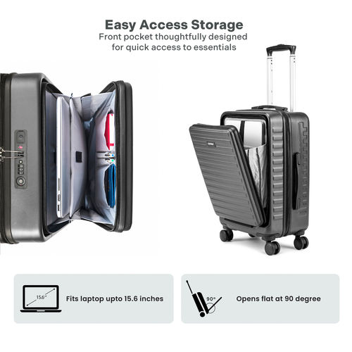 Buy Assembly Cabin Trolley Bag (20 inch) with Hard Shell Laptop