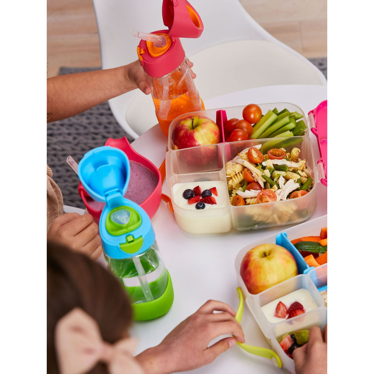 b.box bbox Lunch Box Strawberry Shake Pink Orange: Buy b.box bbox Lunch ...