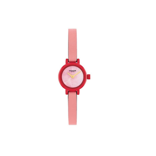 Buy Coach Gracie Qtz Basic Slim Pink Round Dial Women Watch