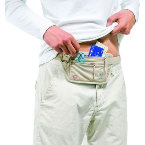 Deuter Unisex White Security Money Belt Rfid Block (S)