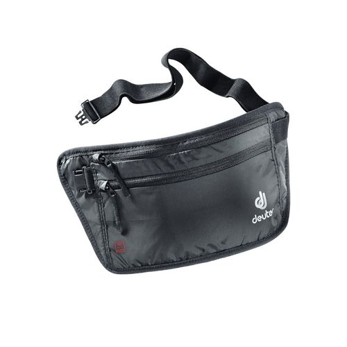 Deuter Unisex Black Security Money Belt Rfid Block (S)
