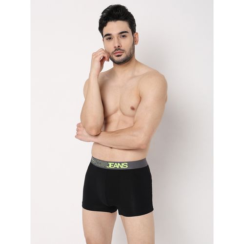 Buy Underjeans by Spykar Men Premium Cotton Blend Assorted Trunks (Pack of  2) Online