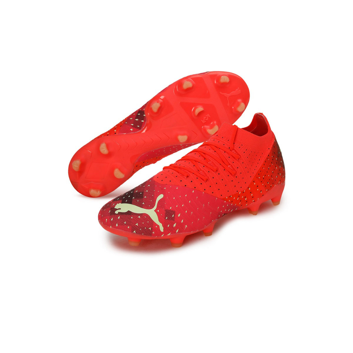 Buy Puma FUTURE Z 3.4 FG/AG Mens Red Football Shoes Online