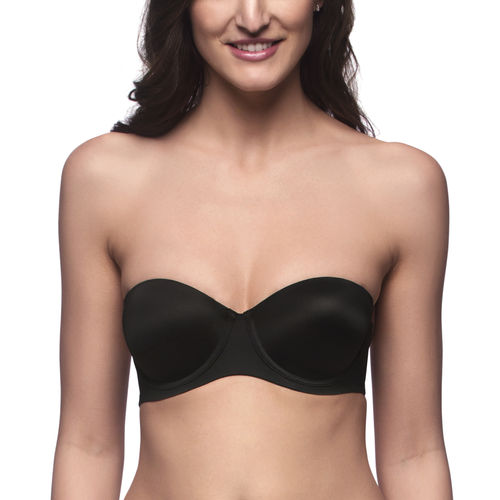 Buy Amante Padded Wired Multiway Bra - Black (36C) Online