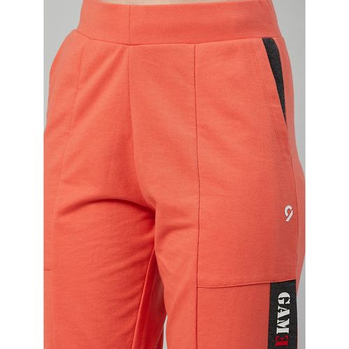Buy C9 Airwear Orange Regular Fit Sports Track Pants for Women Online @  Tata CLiQ