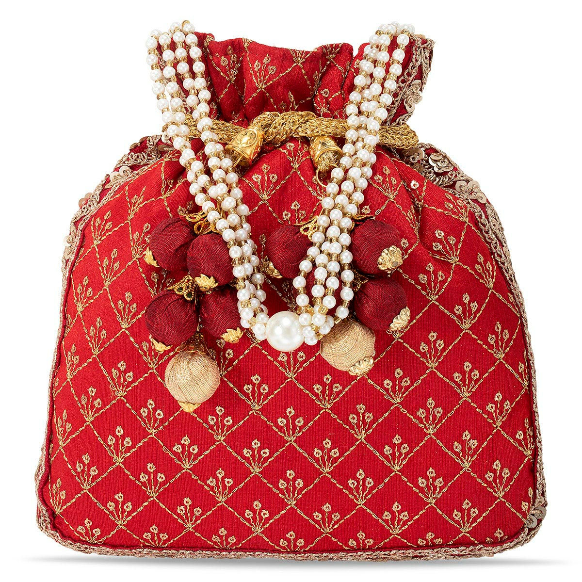 Red Crystal Evening Bag Rhinestone Clutch Purse Prom Handbags | Baginning