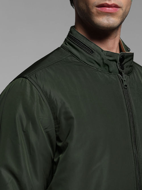 Denim Jackets Jack And Jones Green Bomber Jacket Buy Jack Jones
