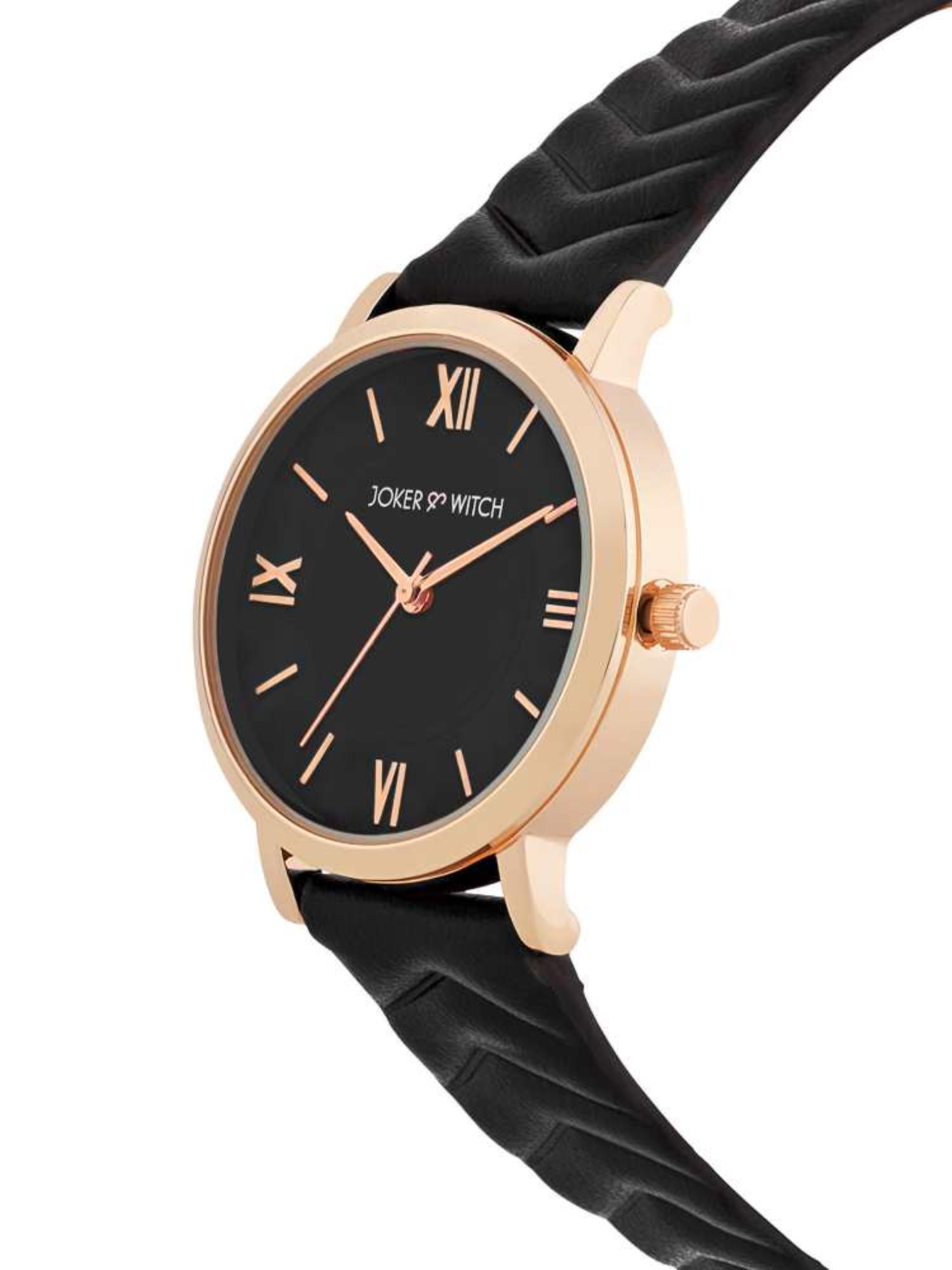 Buy Joker & Witch Altair Black Dial PU Strap Watch - AMWW1260 (M