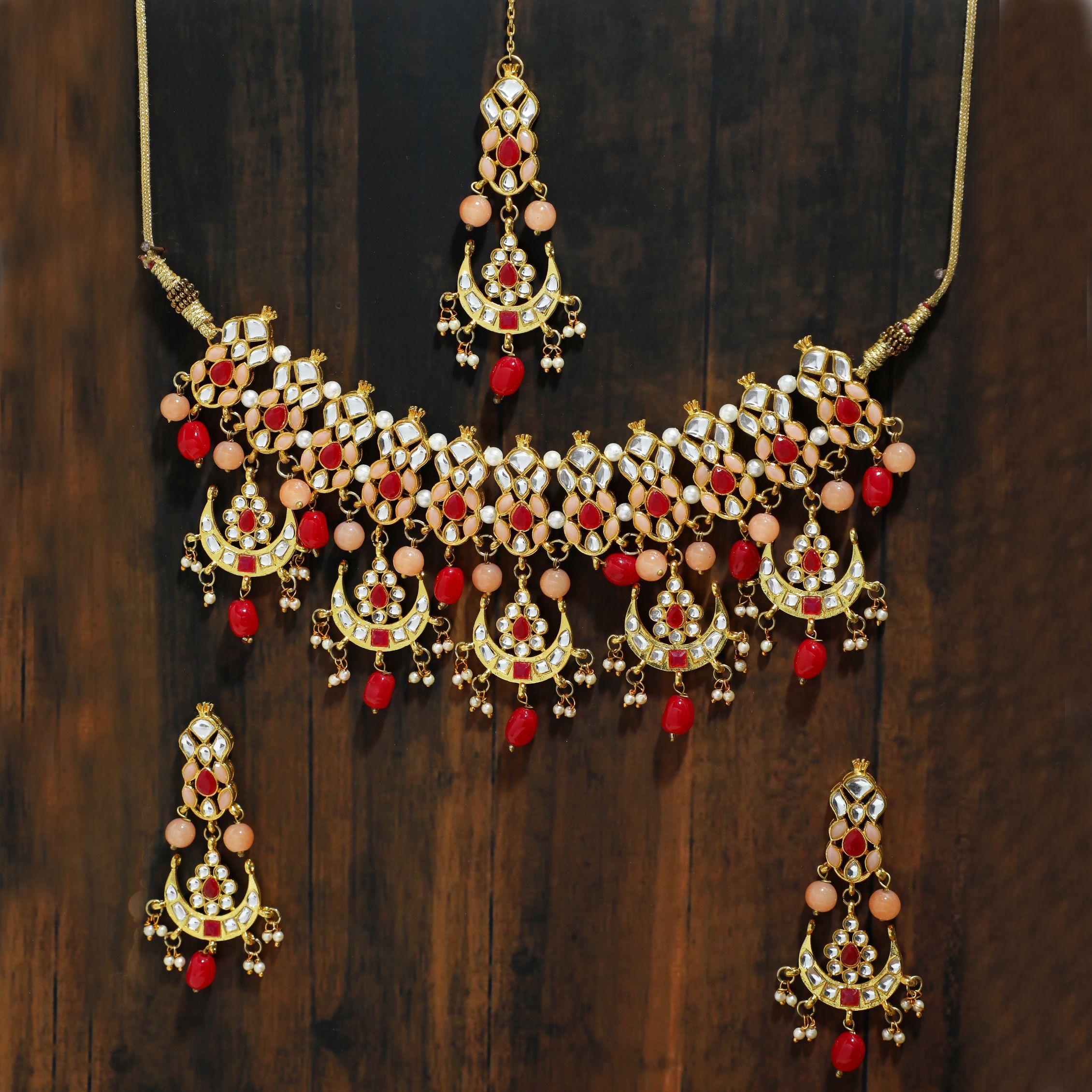 Gold Plated Combo Necklace Set Price - Zee.sy jewellery