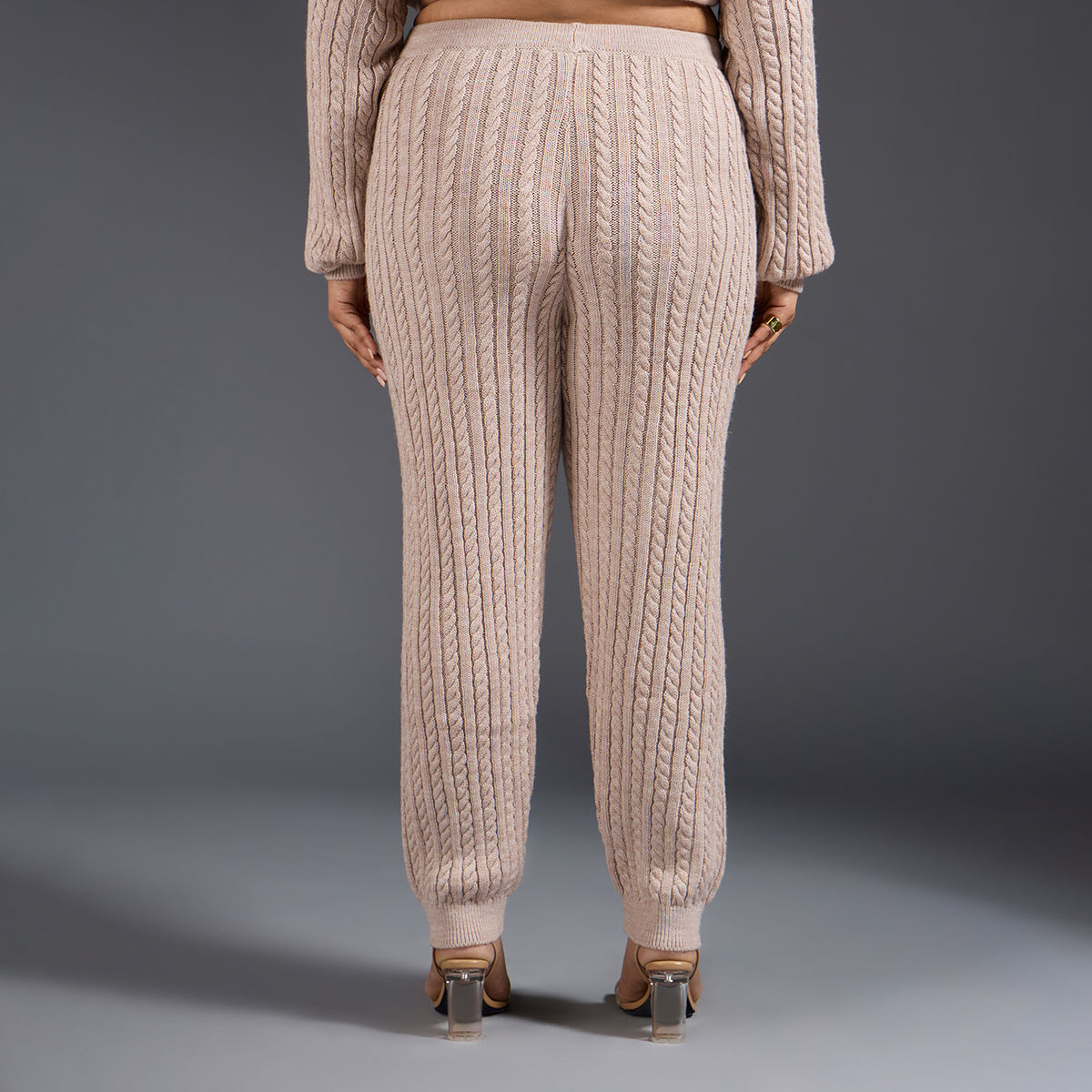Chunky Knit Sweater and Pants Set Two Piece Loungewear Pajama Co ord –  sunifty