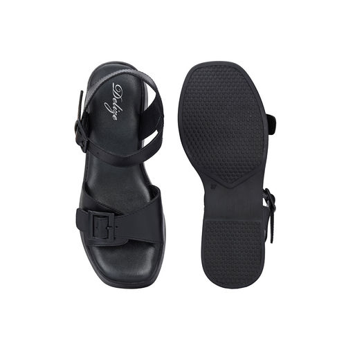Paragon Wedge Black Sandals Uk Buy Delize Women Black Wedges