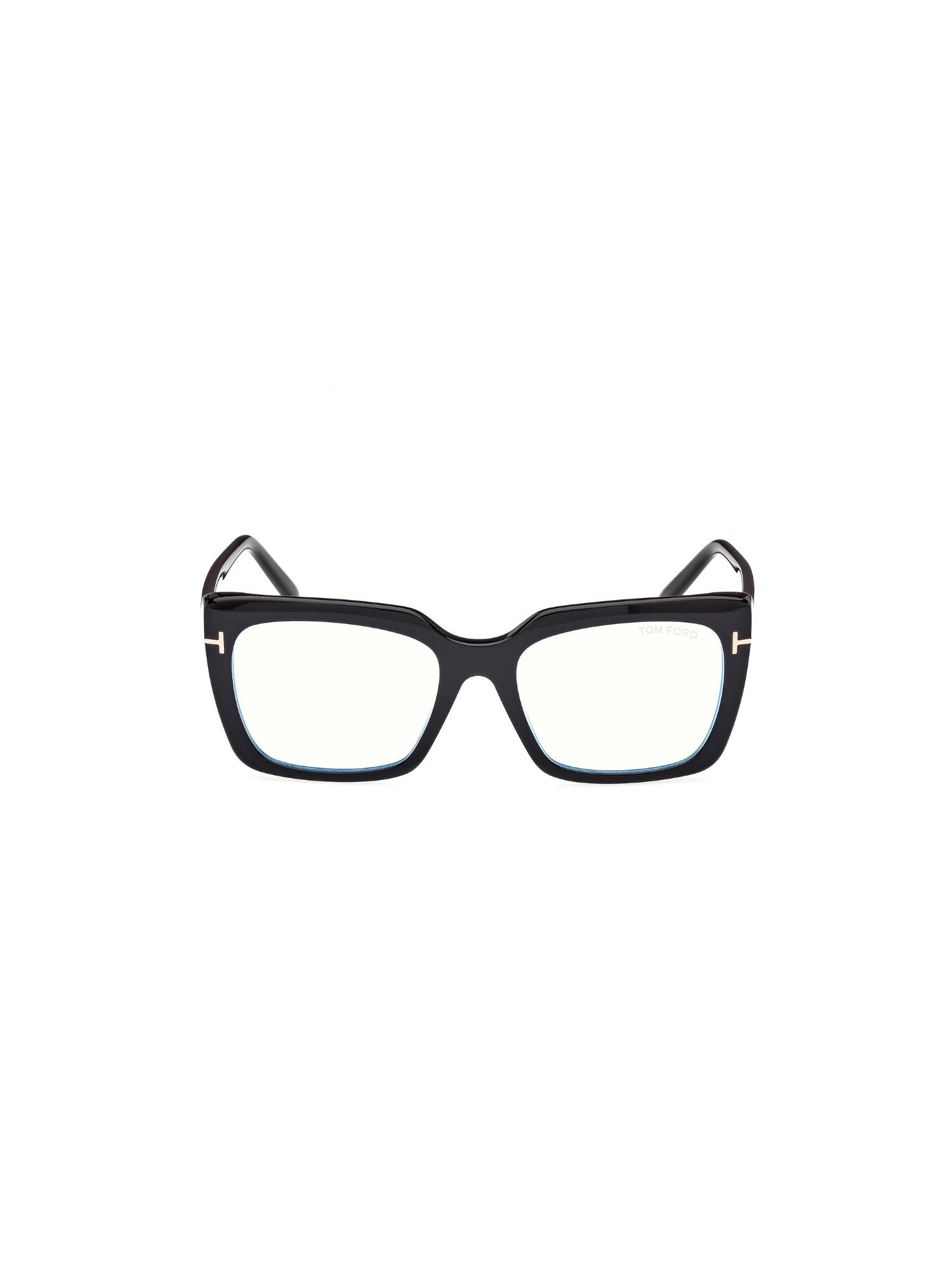 Tom Ford Eyewear Women's Black Square Shape Eye Frame - FT5992-B 54 001 (54)