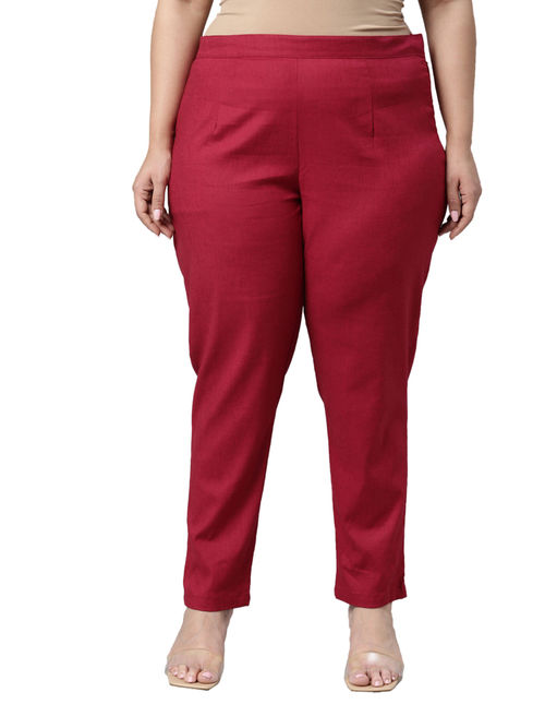 GO COLORS Women's Relaxed Pants