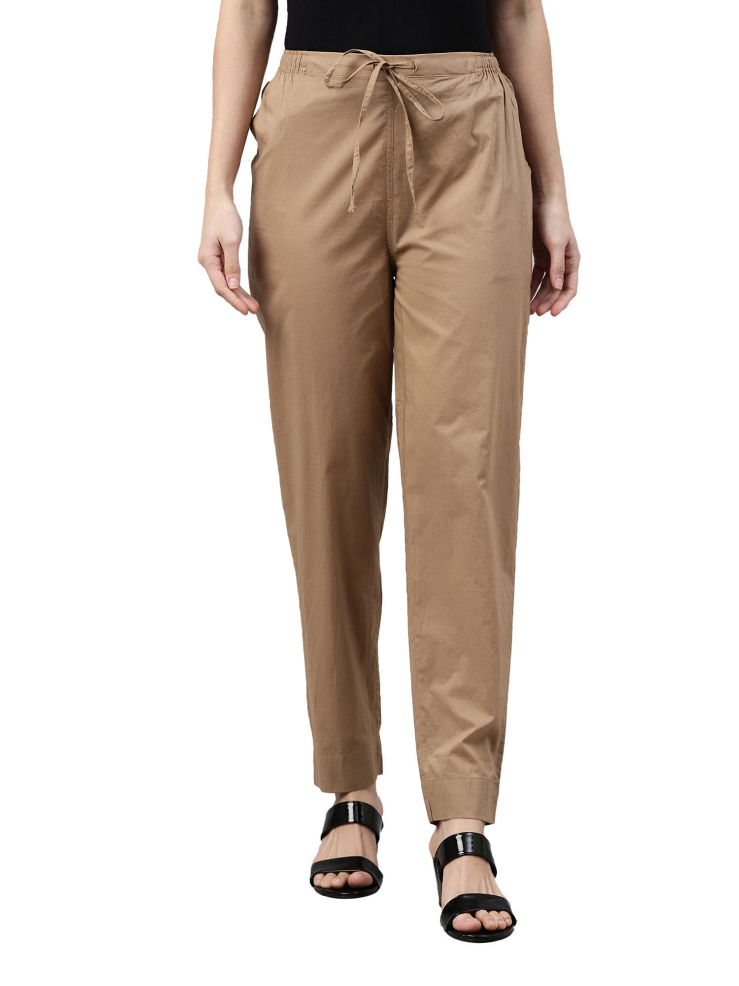 Shop HighWaist Paperbag Pants for Women from latest collection at Forever  21  332315