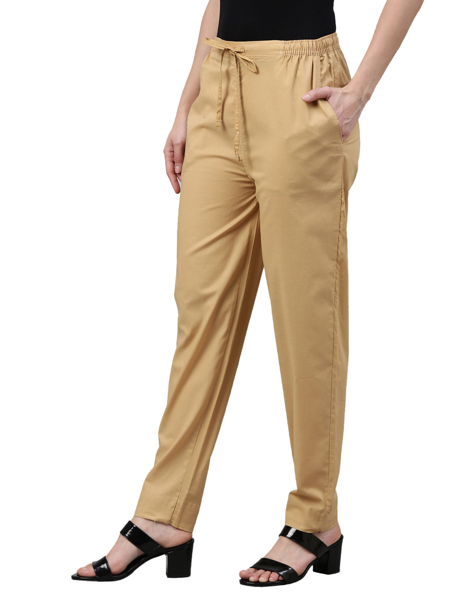 Sandal Ladies Plain Regular Fit Washable Cotton Pant at Best Price in  Tirupur  Fashion Shop