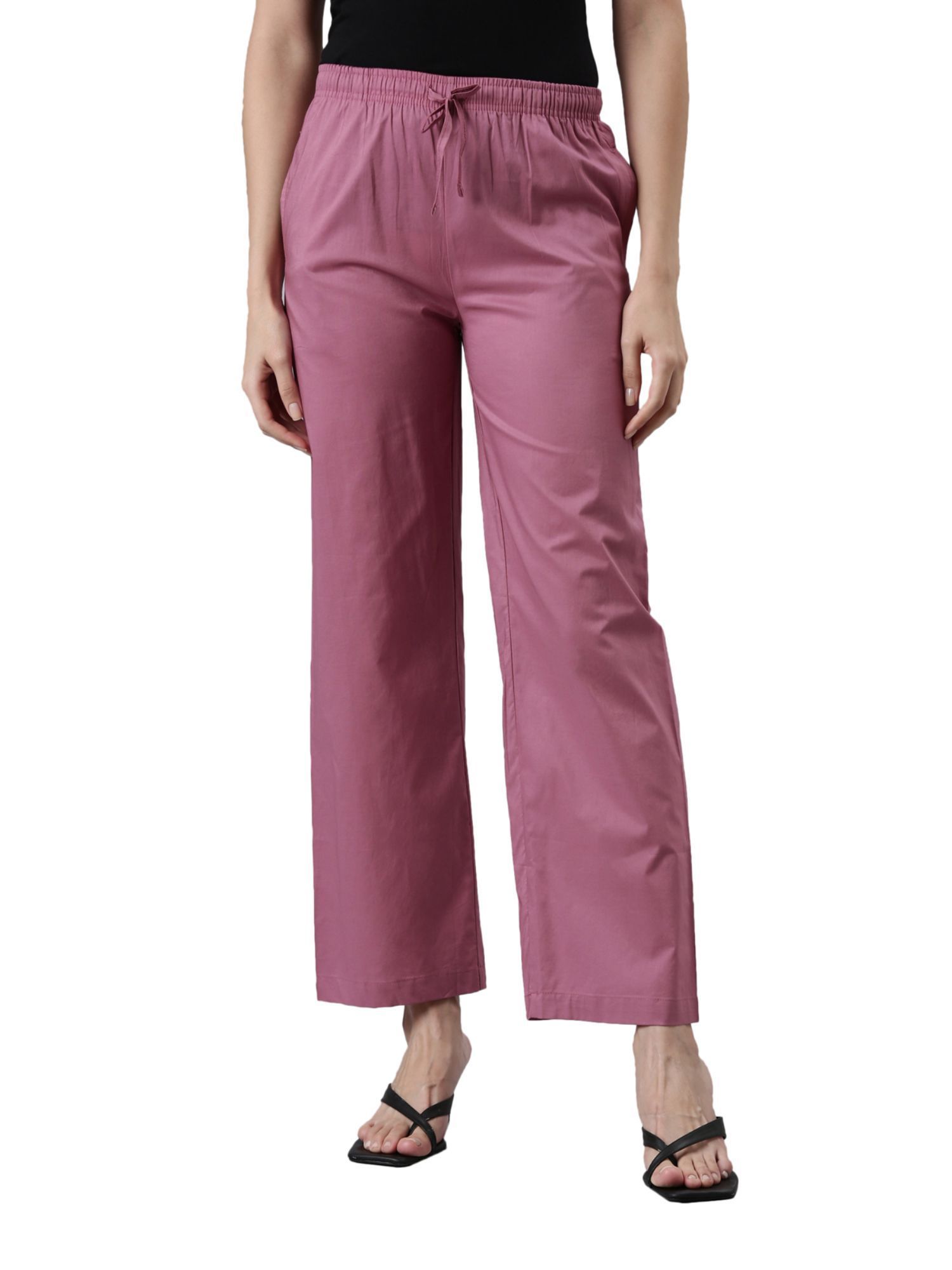 Buy Online Cavern Clay Straight Cotton Flax Pants for Women  Girls at Best  Prices in Biba IndiaBOT
