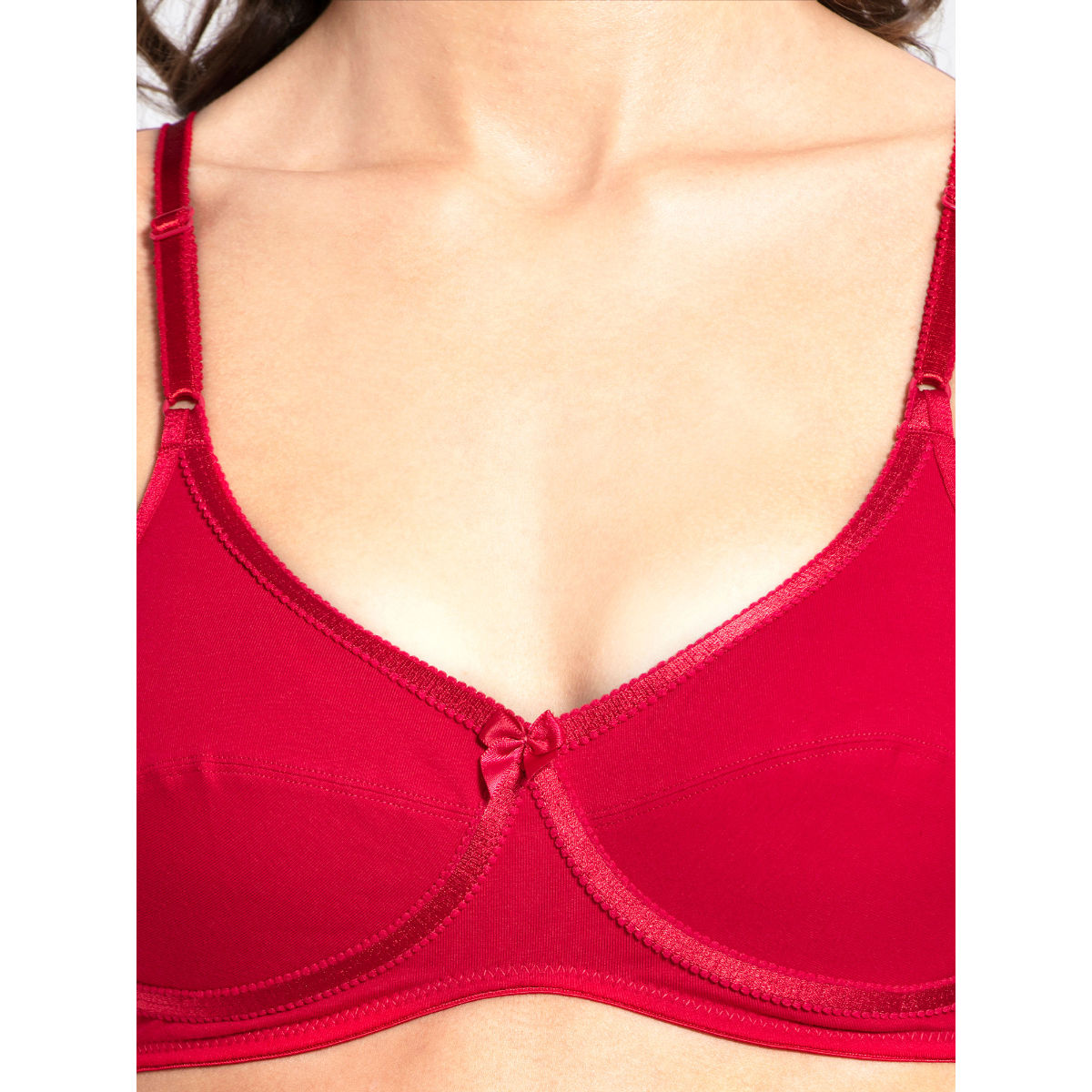 Jockey 1242 Wirefree Non Padded Cotton Elastane Medium Coverage