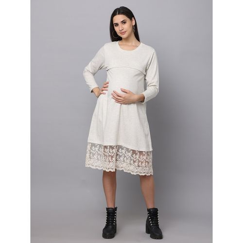 long dress for women for beach MIKUTA | The Dark | Designer Clothes & Apparel | M Boho Style Chiffon One Collection: L'AMOUR 2 Color:Iv/Iv/Nude Low MOQ