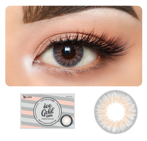 O Lens Gold Coloured Contact Lenses Ice Buy O Lens Gold Coloured Contact Lenses Ice Online At Best Price In India Nykaa