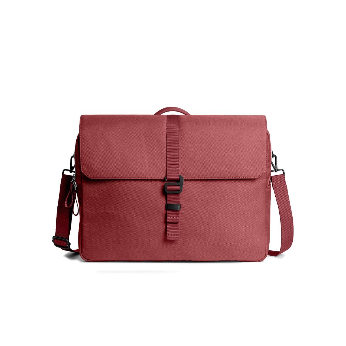 Buy DailyObjects Recycled Pet Crossbody Unisex Red Clay Mantle Laptop Messenger Bag Online