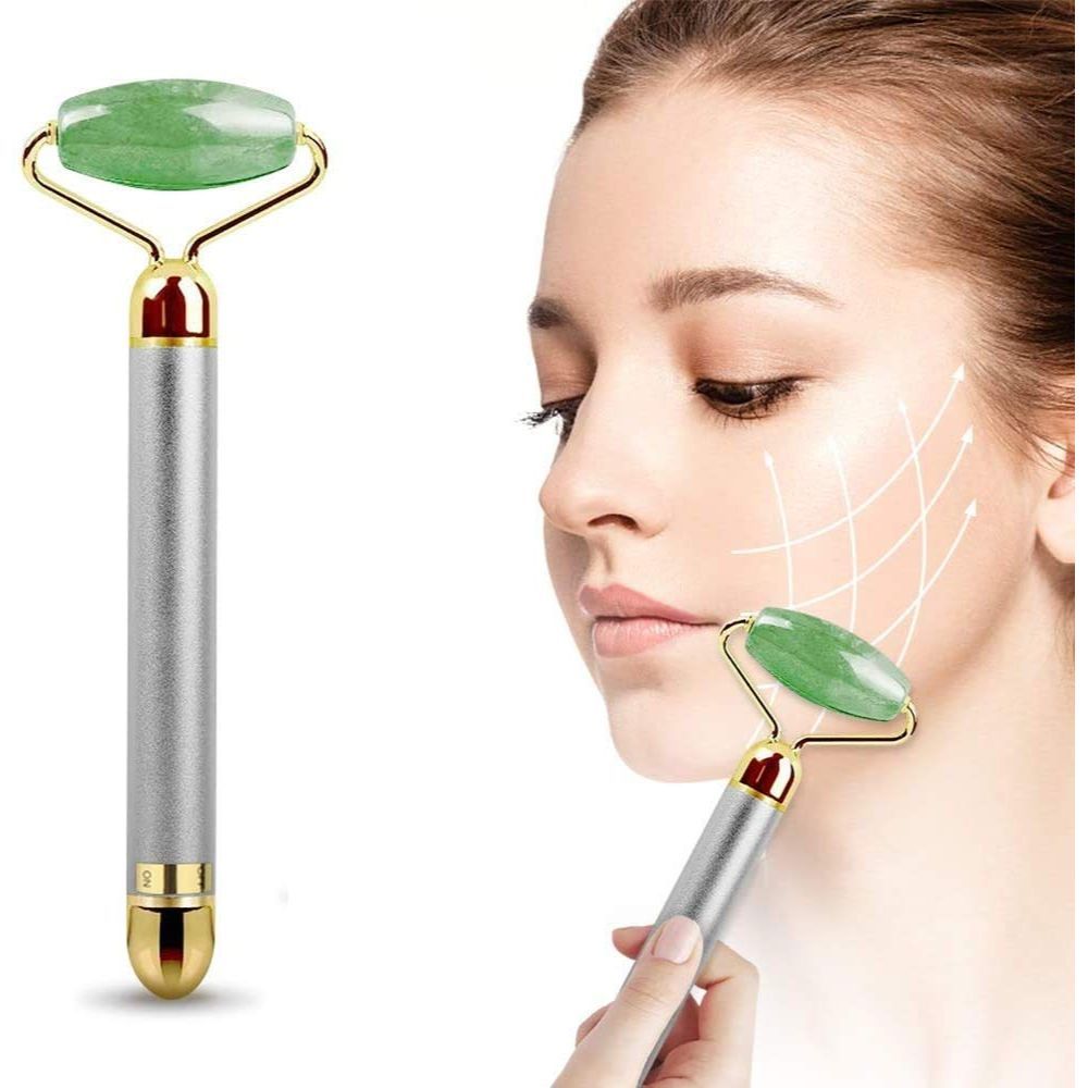 Getmecraft Green Jade Aventurine Vibrating Facial Roller Buy