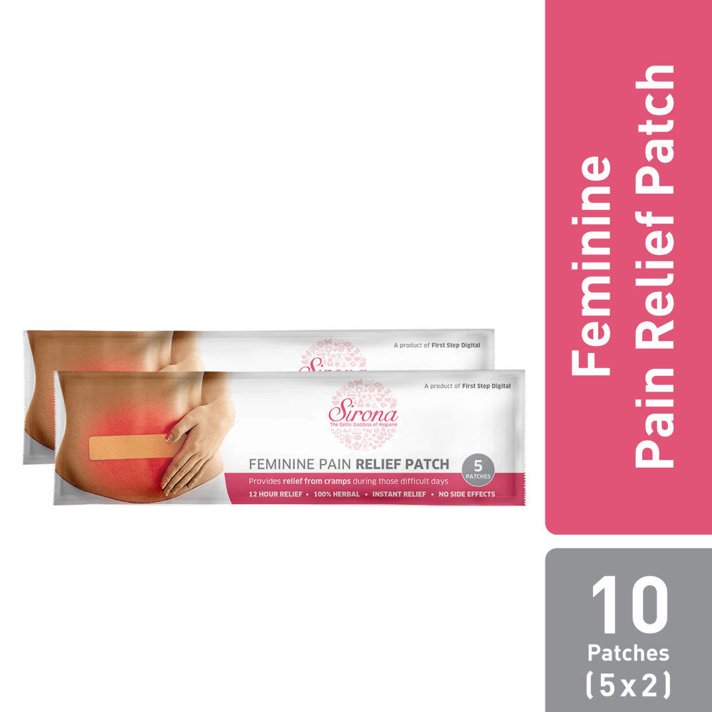 Sirona Feminine Pain Relief Patches For Period Pain And Menstrual Cramps 10 Patches Buy Sirona