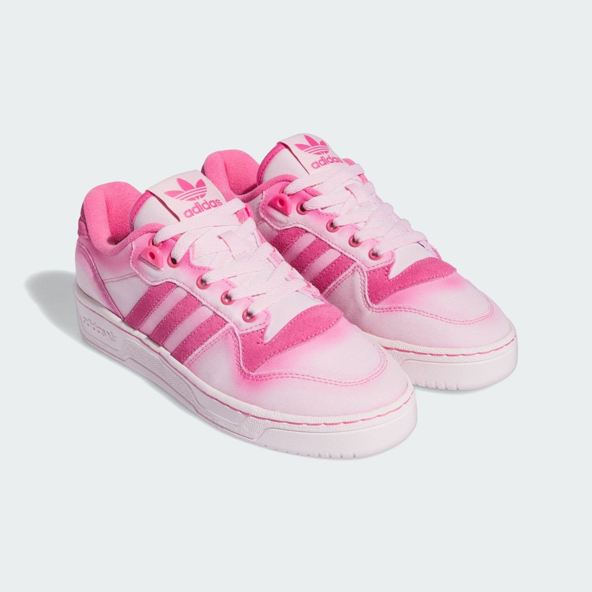 Adidas originals rivalry low pink best sale