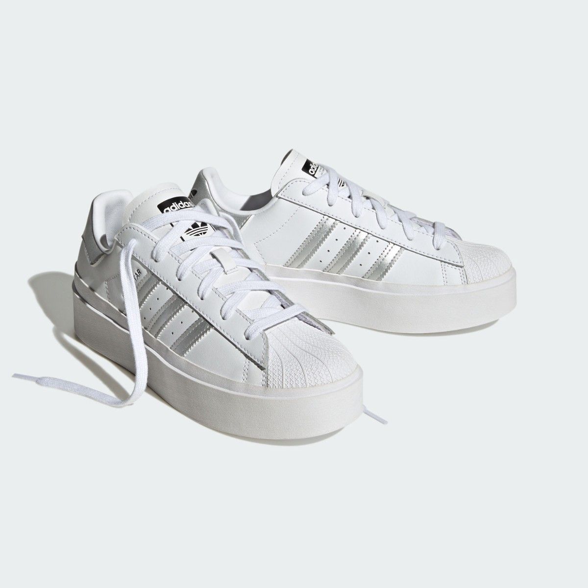 adidas Superstar Shoes - White, Women's Lifestyle