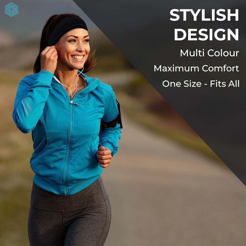 Boldfit Sports Headband For Long Hairgrey Melange Buy Boldfit Sports