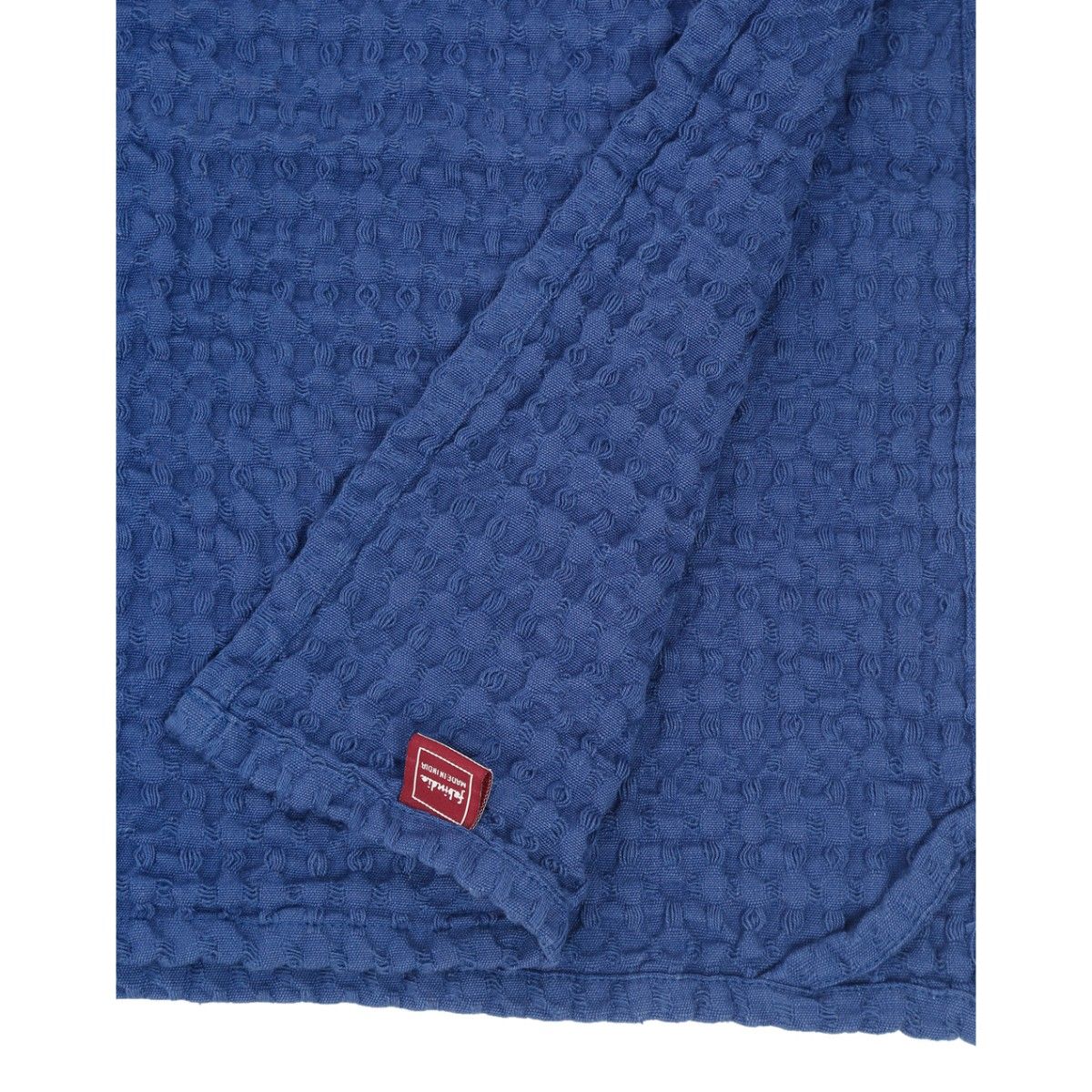 Buy Fabindia Blue Parag Cotton Dish Towel Online