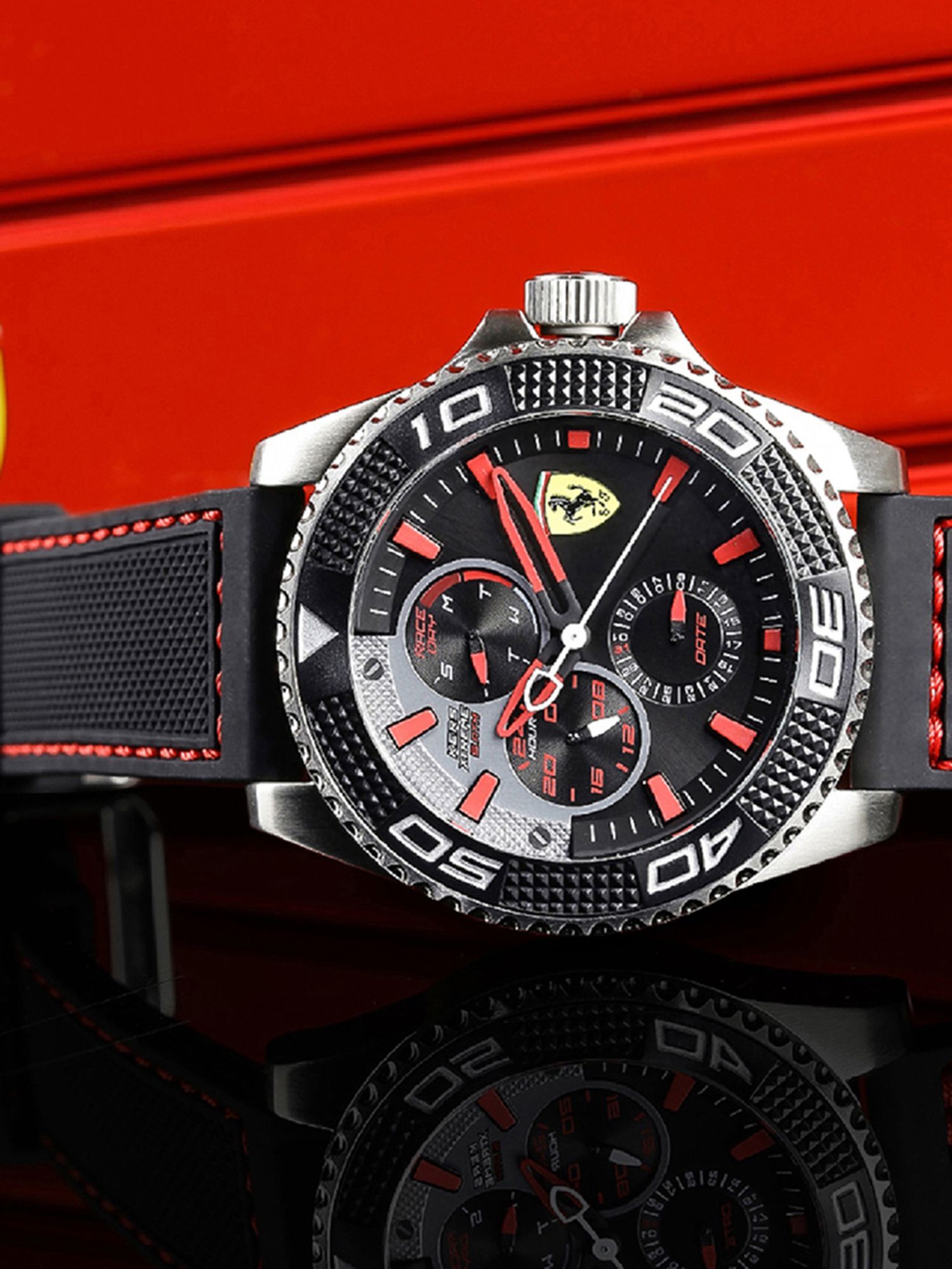 Buy Scuderia Ferrari Kers Xtreme 0830467 Black Dial Analog Watch