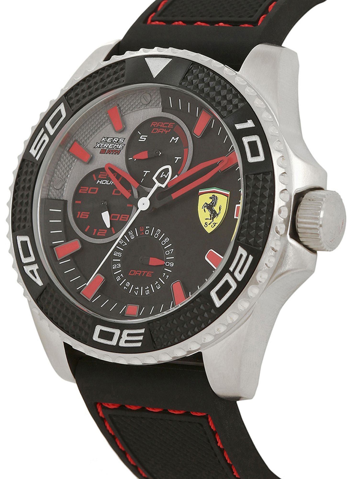 プリヴィレッジページです！ Buy Scuderia Ferrari Kers Xtreme 0830467 Black Dial Analog Watch