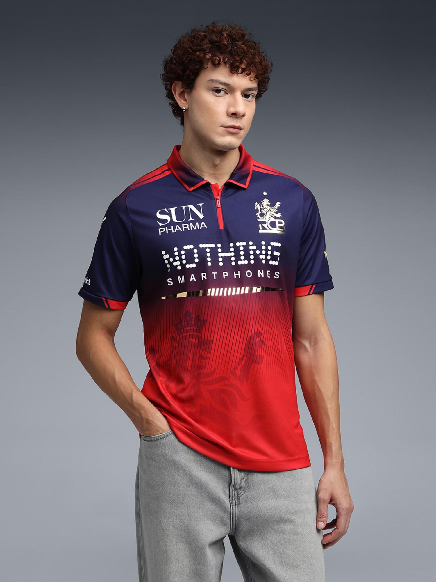 Buy Puma x RCB 2026 Red Men Official Match Jersey Online