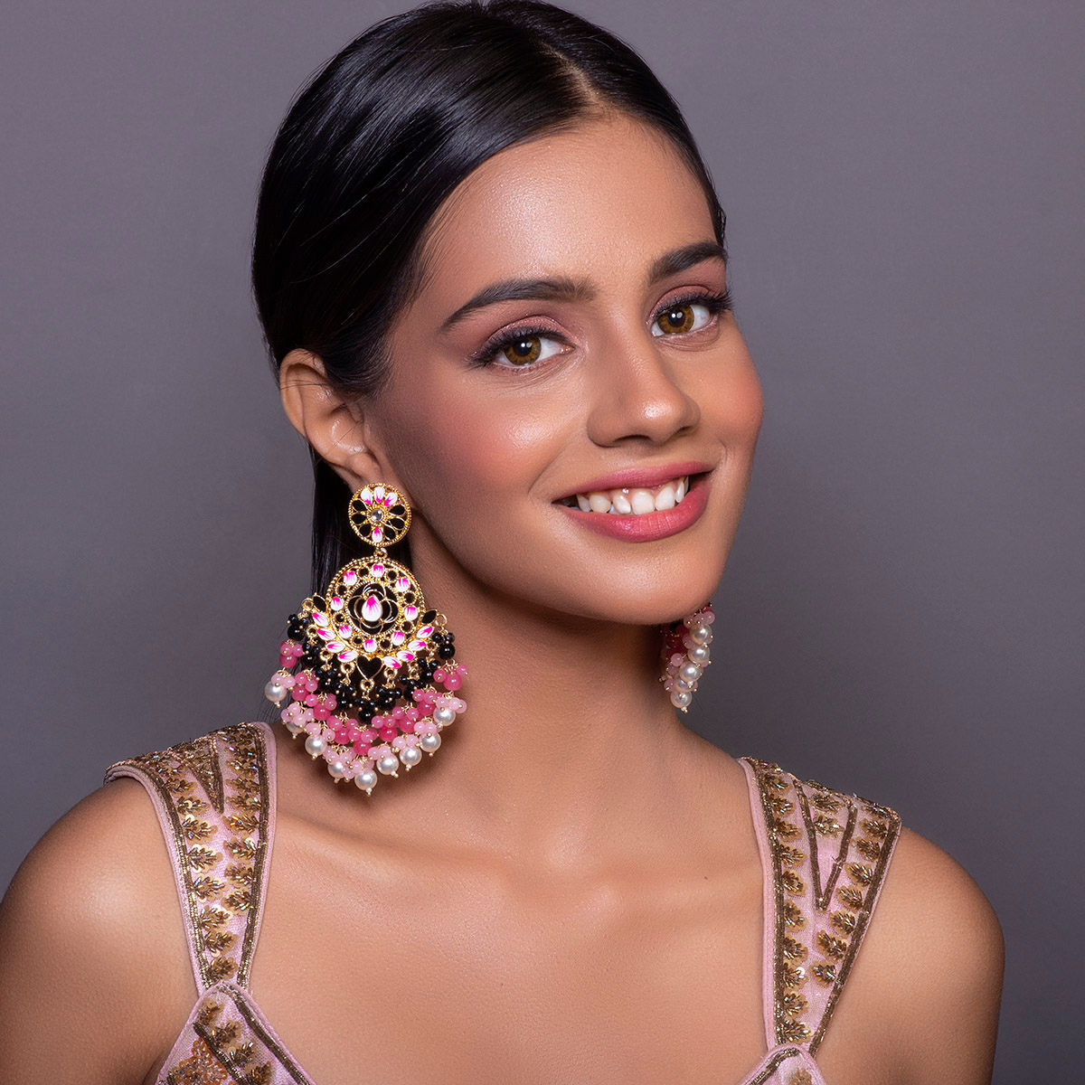 Buy Now Chandbali Earrings From Our Collection | Niscka