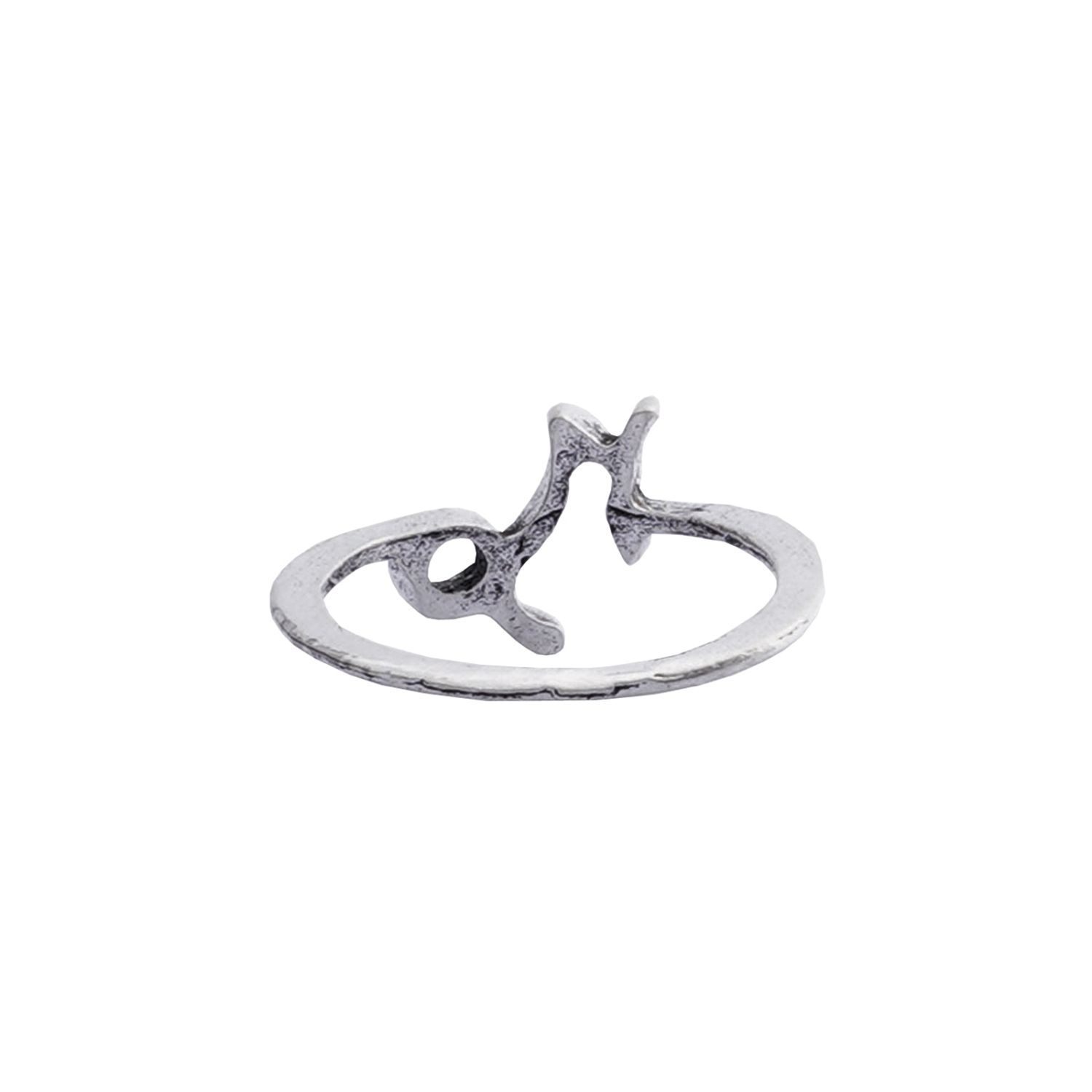 Capricorn Zodiac Ring 1/10 ct tw Diamonds Sterling Silver | Kay