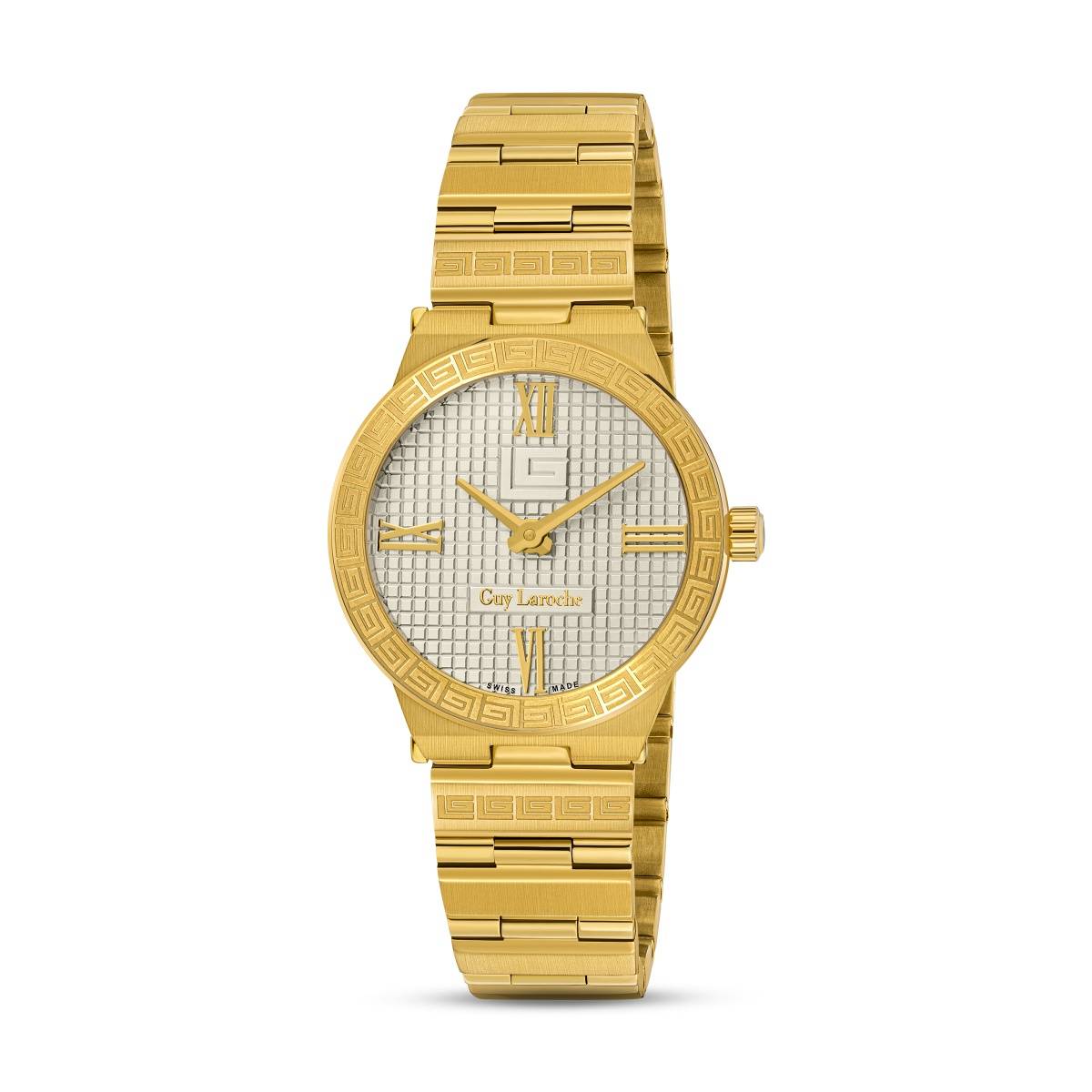 Guy Laroche Silver Dial Womens Analog Watch - GLWLG0000418 (M)